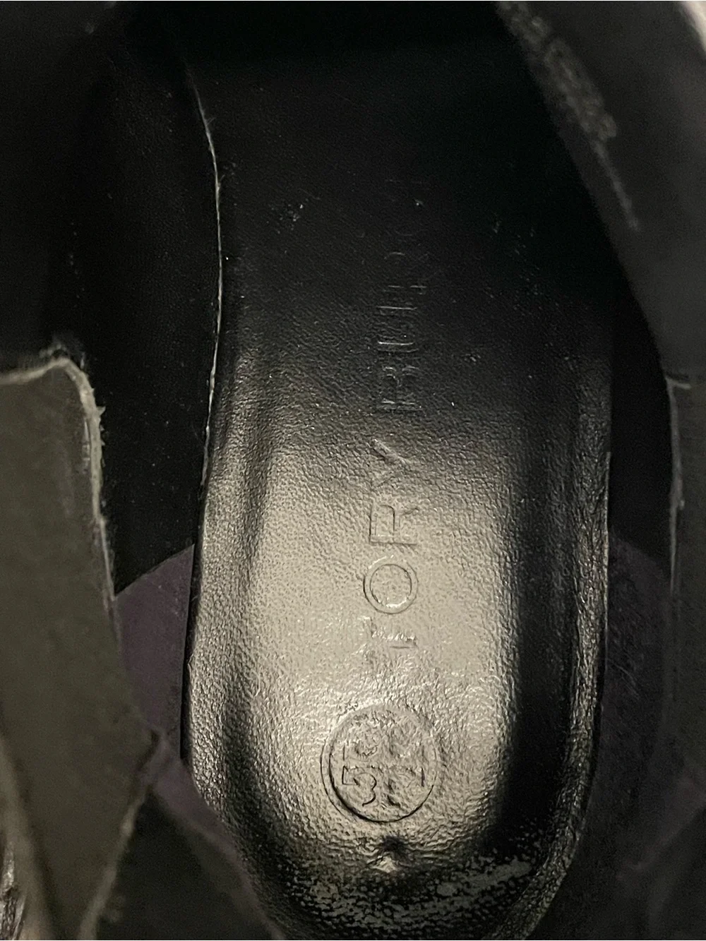 Tory Burch Jessa Patent Leather Chelsea Boots Women’s US 7.5M
